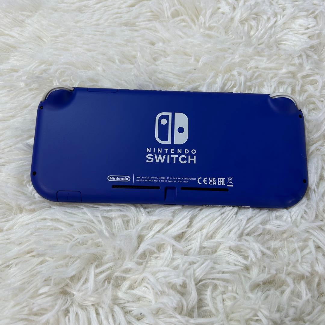 美品★Nintendo Switch Lite 青 ブルー 箱・充電器付き