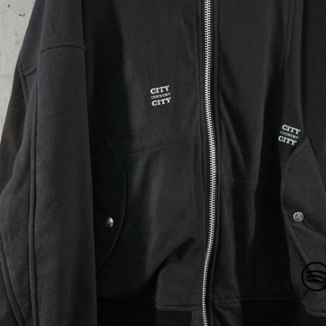 CITY COUNTRY CITY×OLD PARK FLEECE MA-1 L