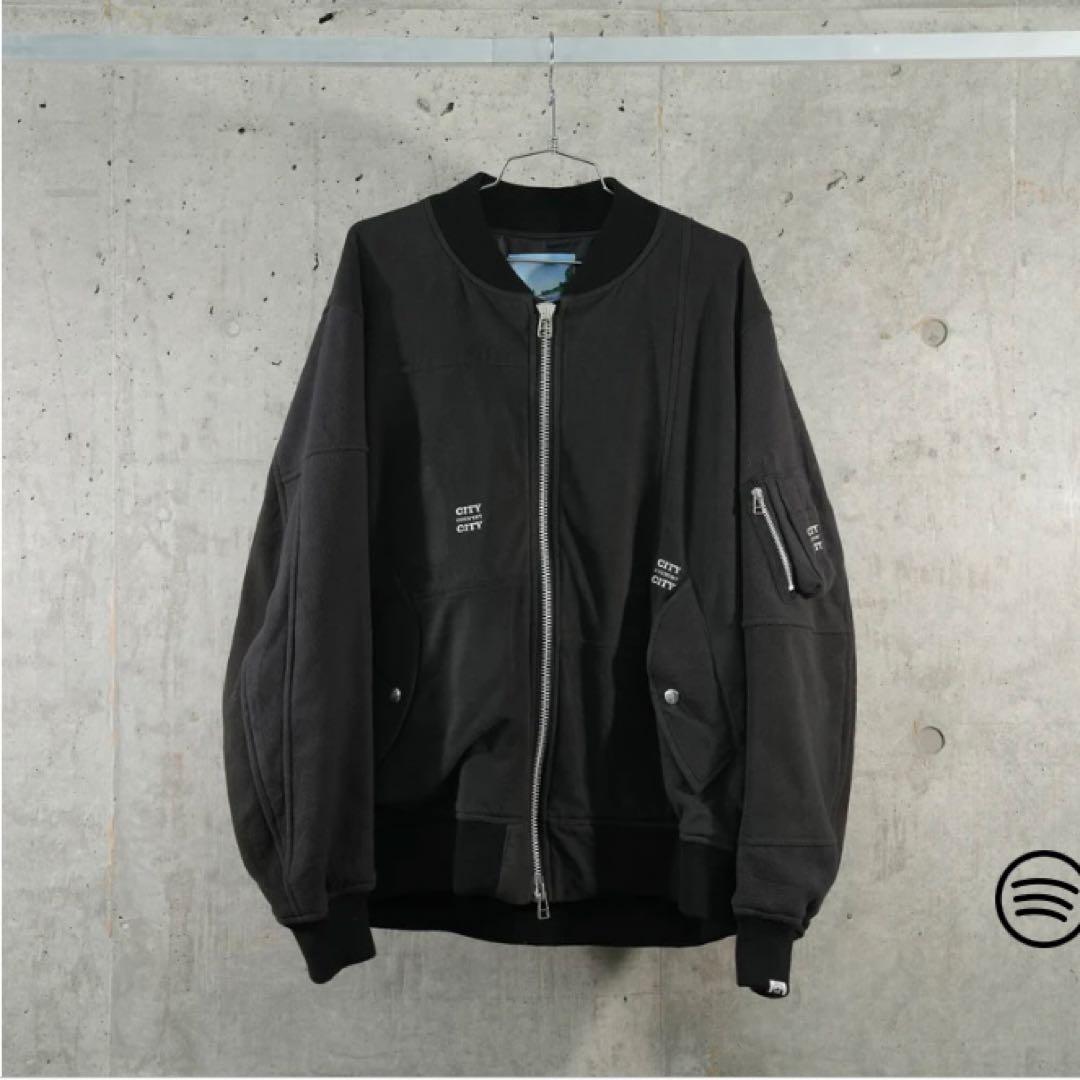 CITY COUNTRY CITY×OLD PARK FLEECE MA-1 L