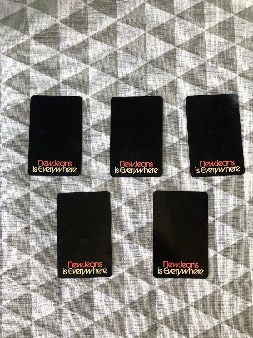 NewJeans 事前収録 HowSweet サノク 限定 トレカ 全員で5枚