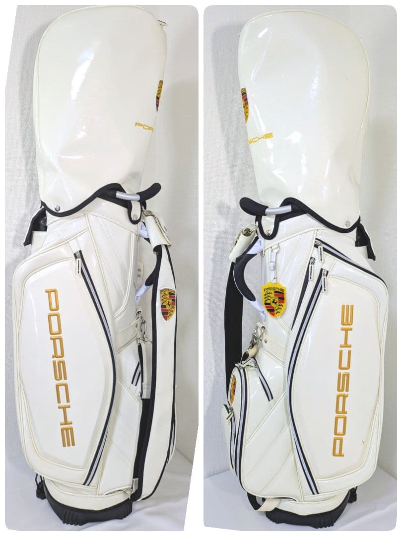 PORSCHE 高級スタンドキャディバッグ 9.5型 美品 希少