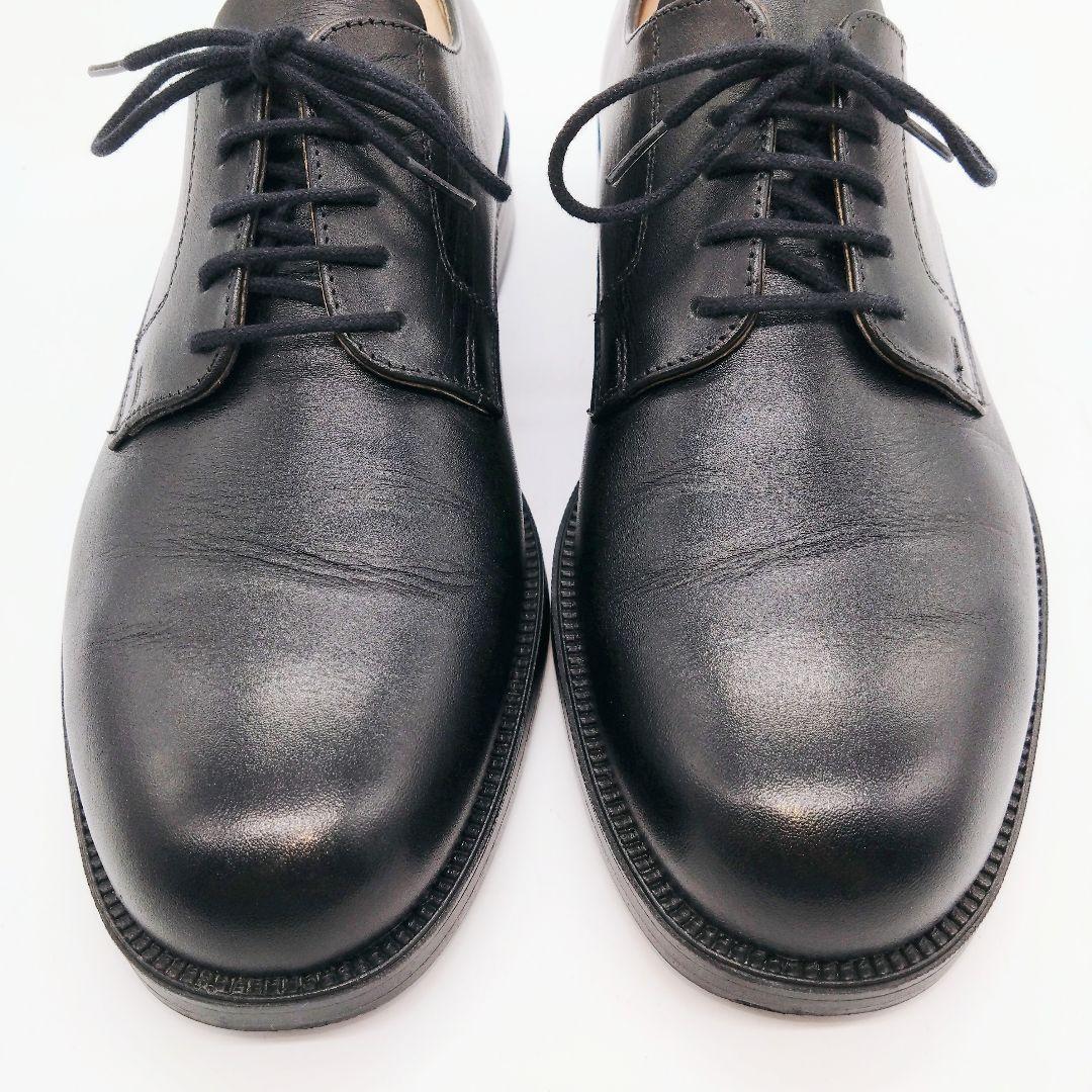 KLEMAN PASTAN ブラック プレーントゥ 41　020