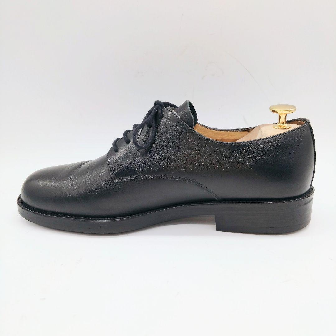 KLEMAN PASTAN ブラック プレーントゥ 41　020