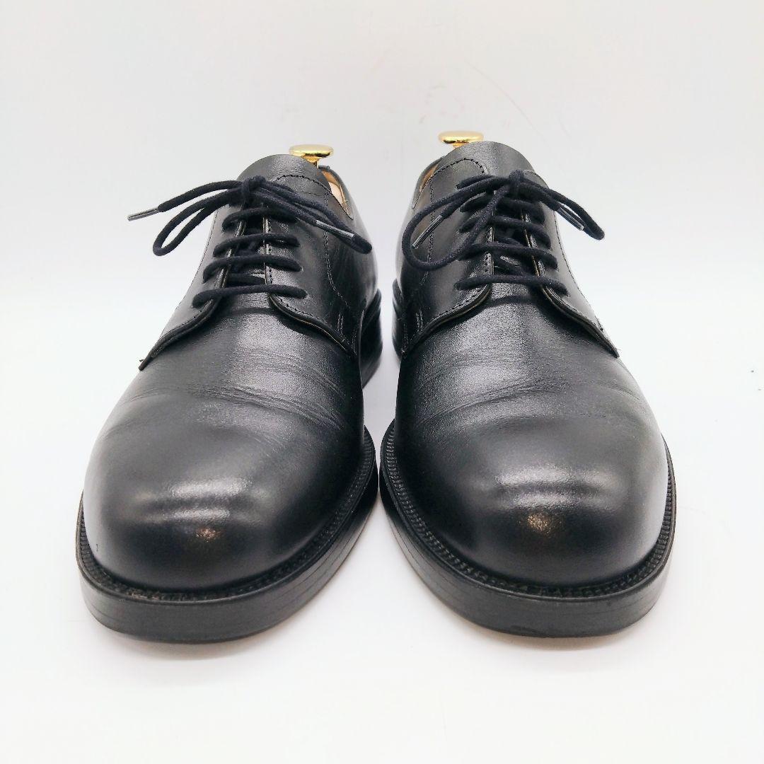 KLEMAN PASTAN ブラック プレーントゥ 41　020