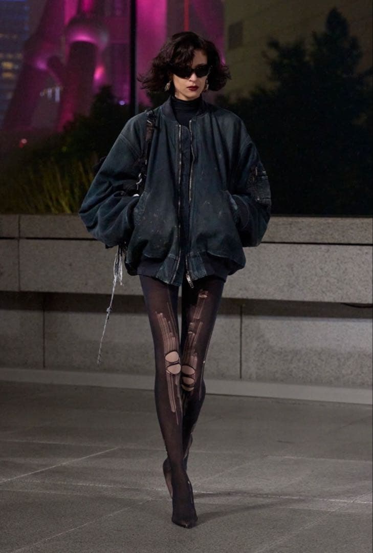 BALENCIAGA 25SS denim bomber デニムボンバー S