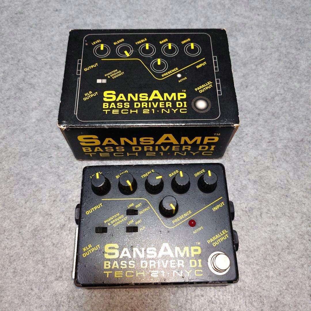 TECH 21 NYC SansAmp Bass D DI ジャンク品