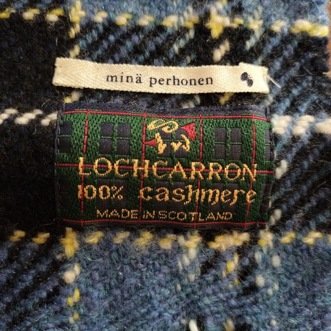 mina perhonen×LOCHCARRON　tartan　マフラー