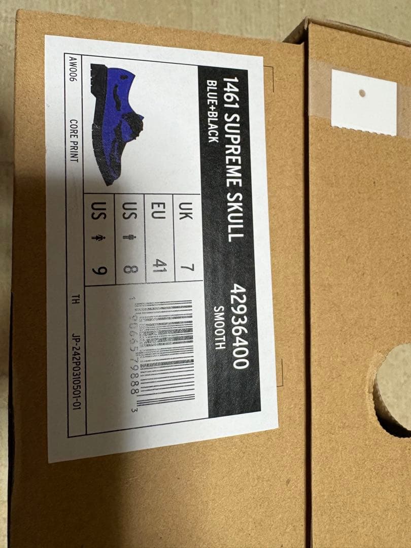 Supreme × Dr.Martens 1461 Skull 3EyeShoe