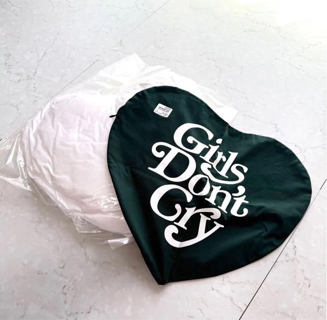 新品 ガールズドントクライ クッション グリーン エンジェル