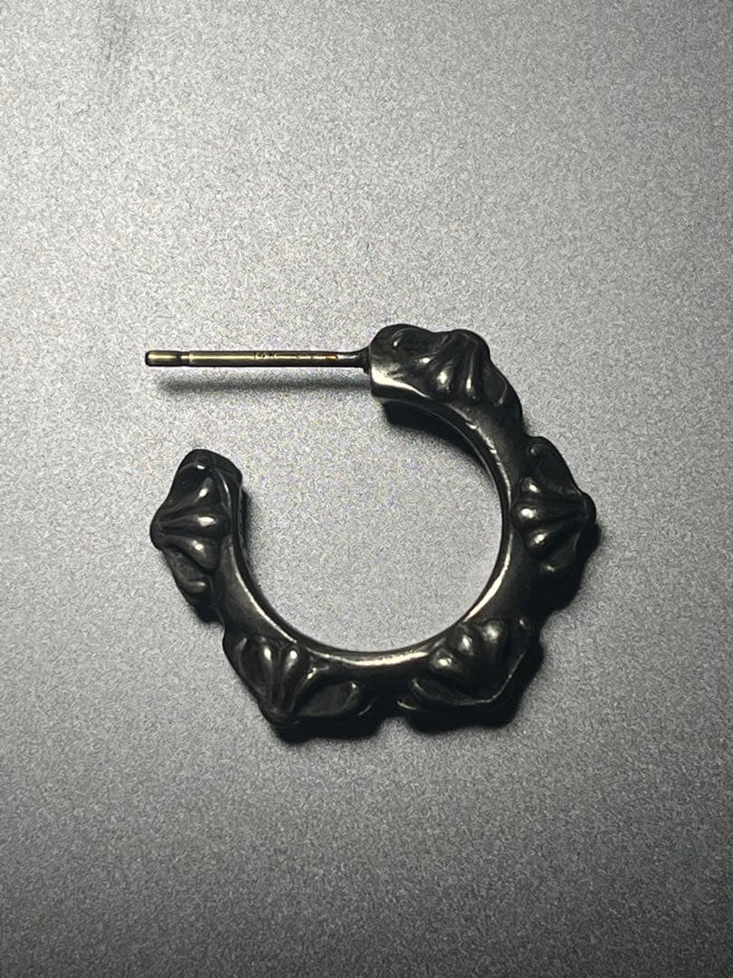 【最終値下げ】クロムハーツ シルバー925 フープ型ピアス 片耳用