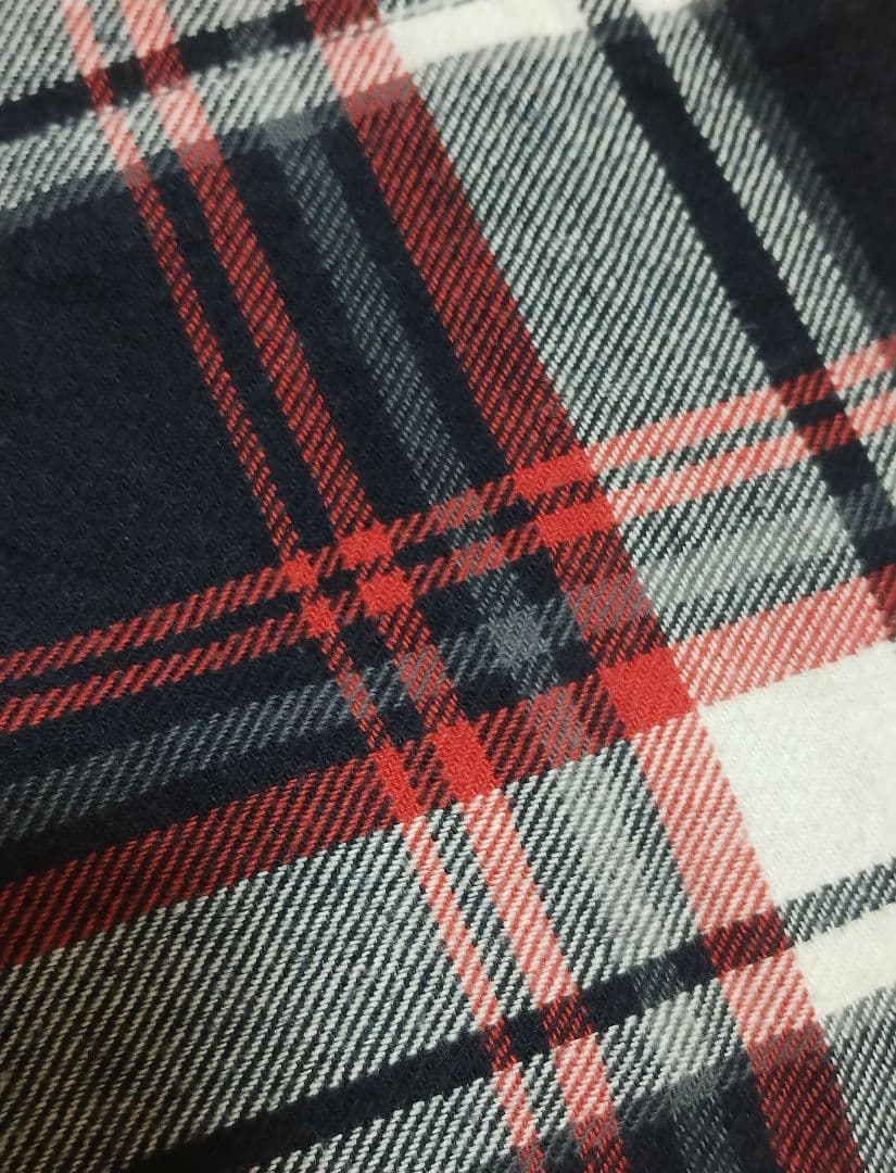 古着リメイク　ゆったり羽織れるデニムパッチワークワンピース　リメイクデニムシャツ