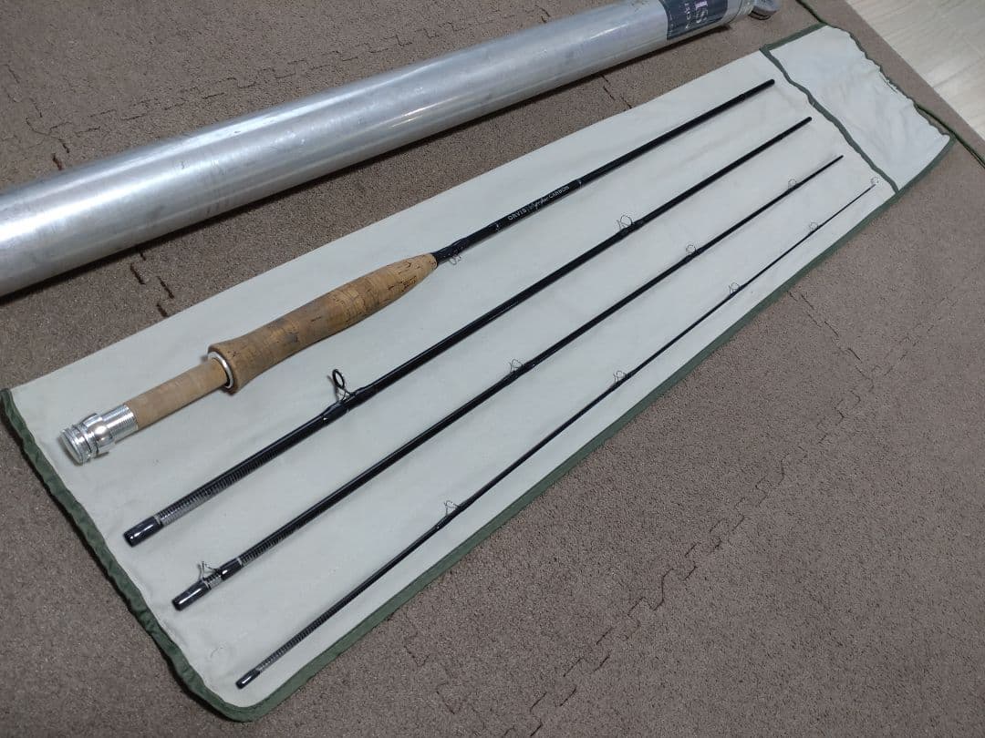 オービススーパーファインカーボン9ft #4