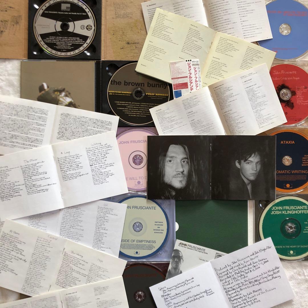 SHM-CD多数John Fruscianteジョンフルシアンテ関連16点セット