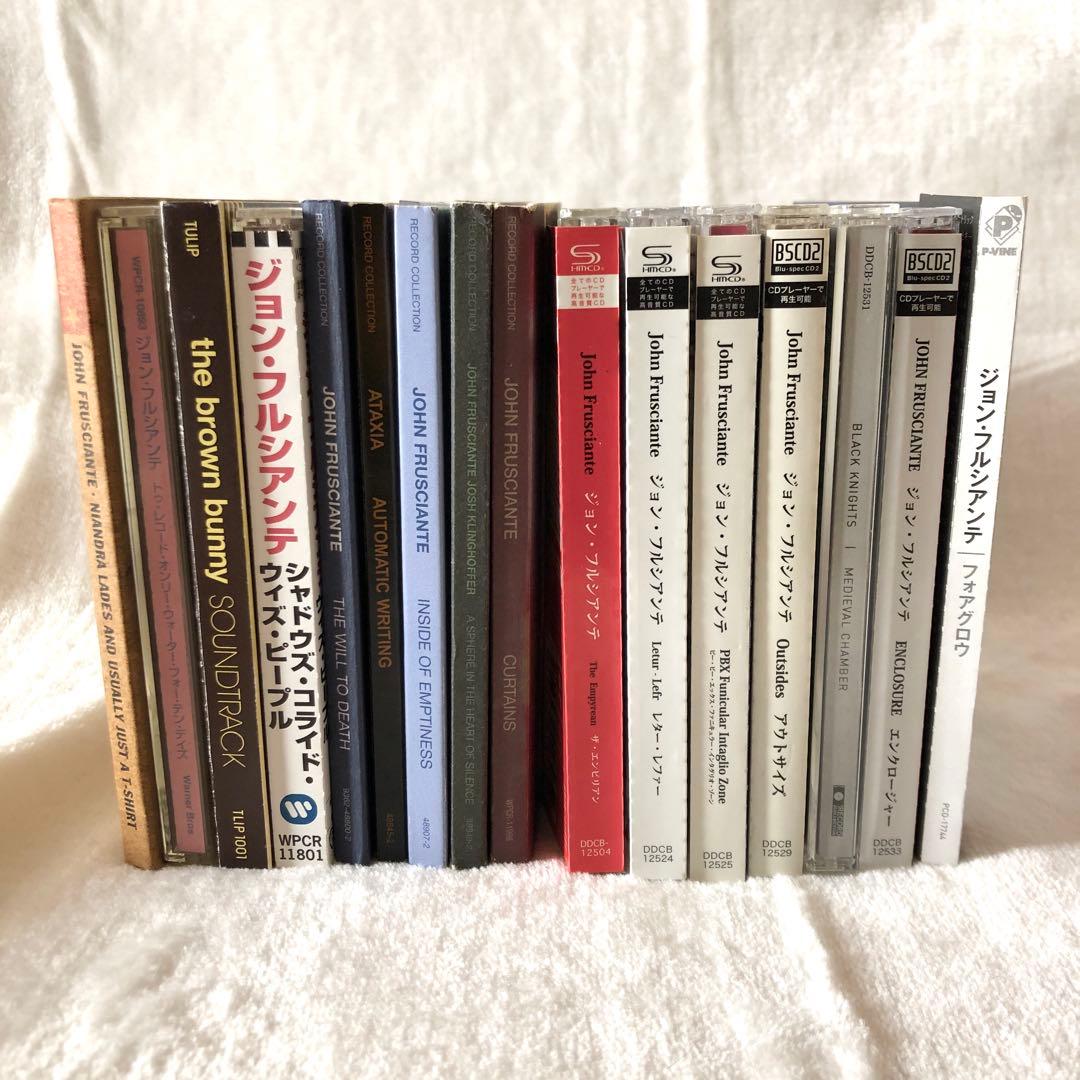 SHM-CD多数John Fruscianteジョンフルシアンテ関連16点セット