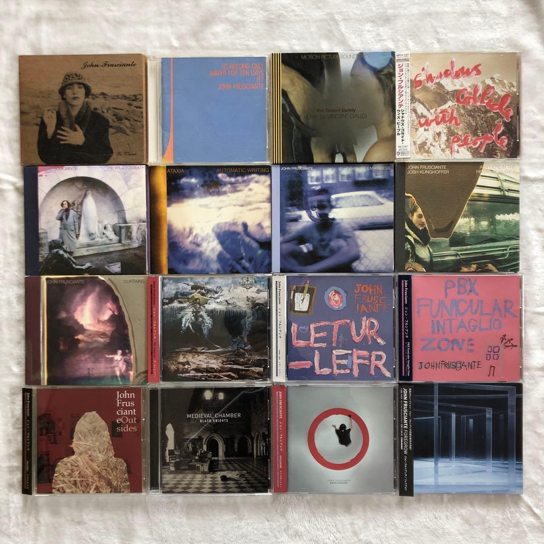 SHM-CD多数John Fruscianteジョンフルシアンテ関連16点セット