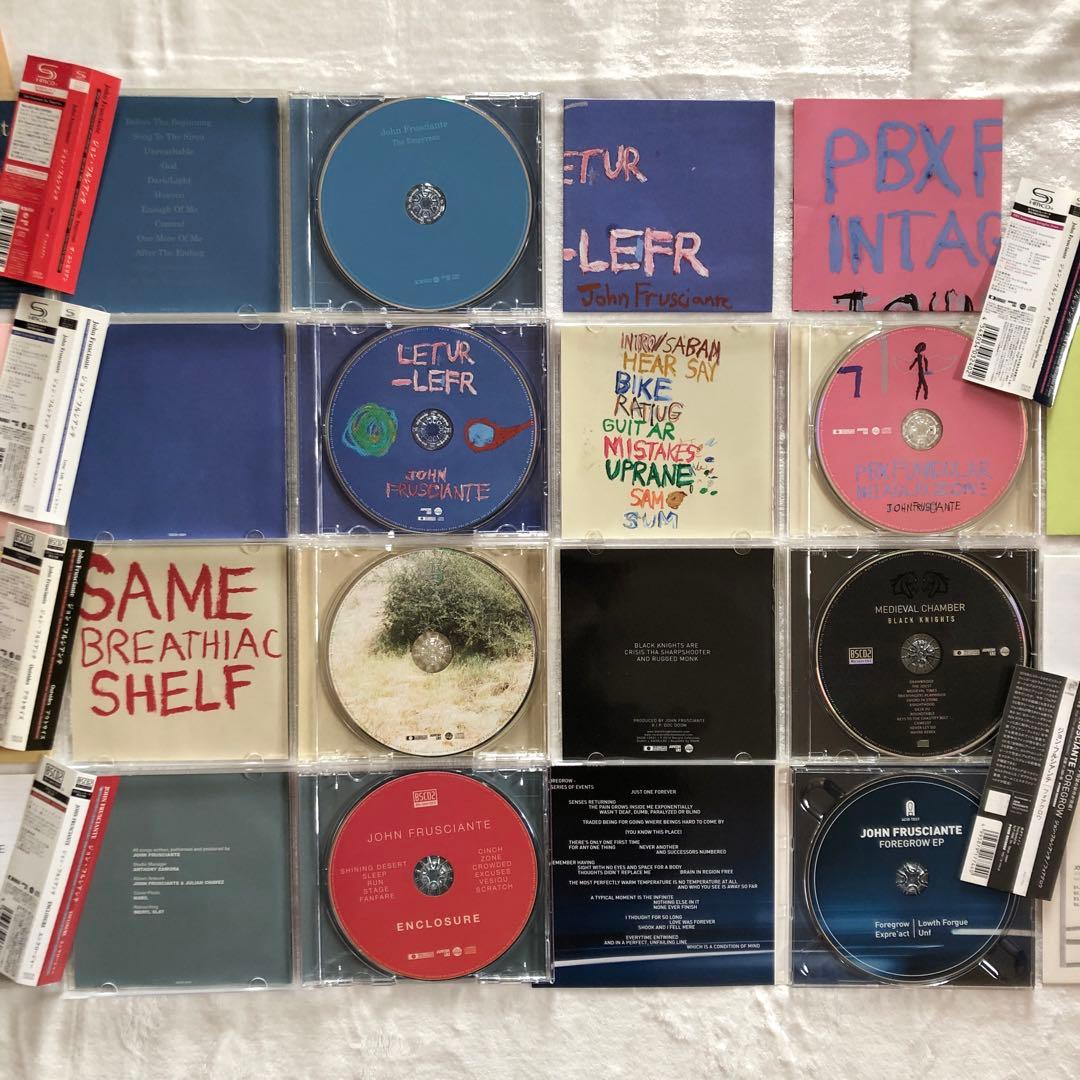 SHM-CD多数John Fruscianteジョンフルシアンテ関連16点セット