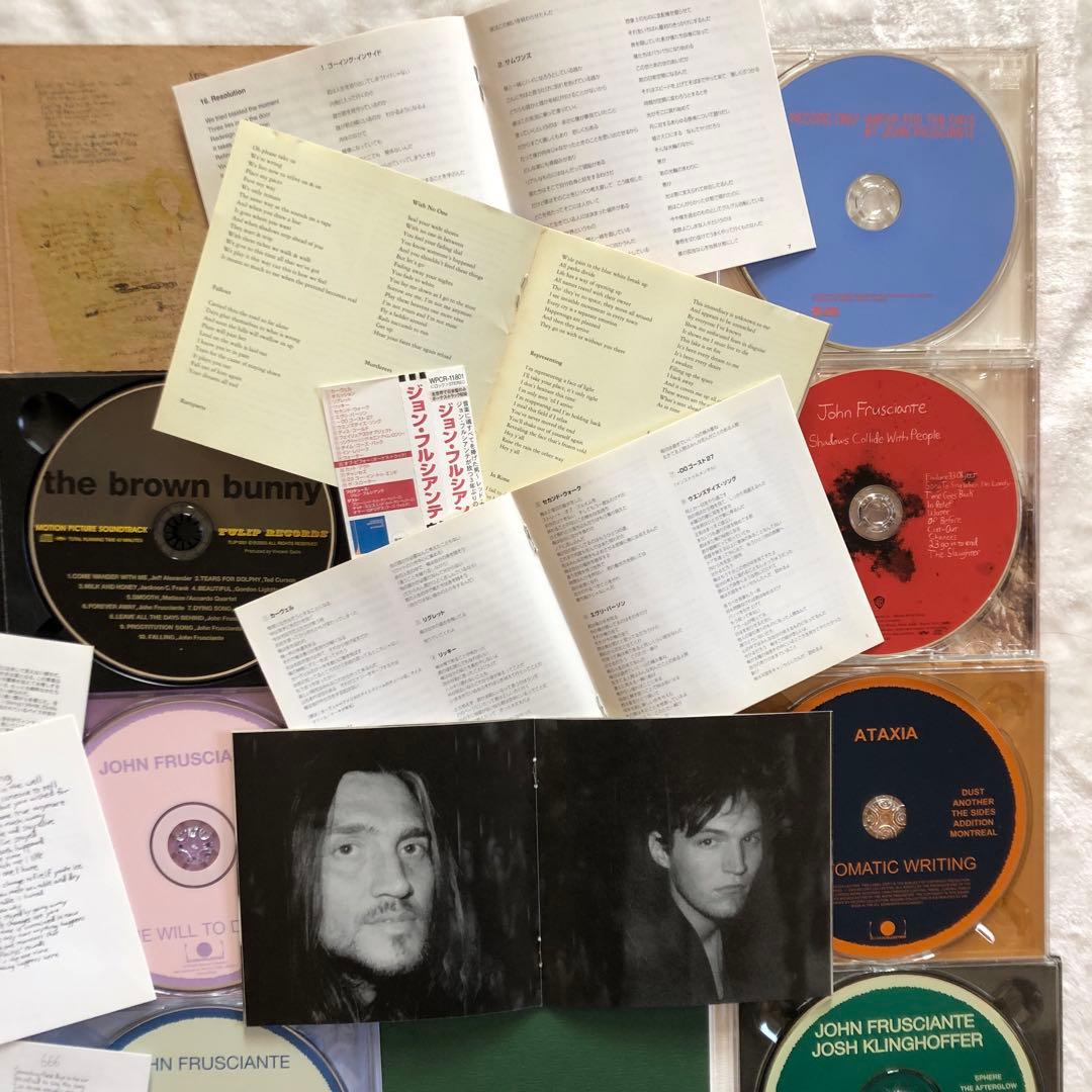 SHM-CD多数John Fruscianteジョンフルシアンテ関連16点セット