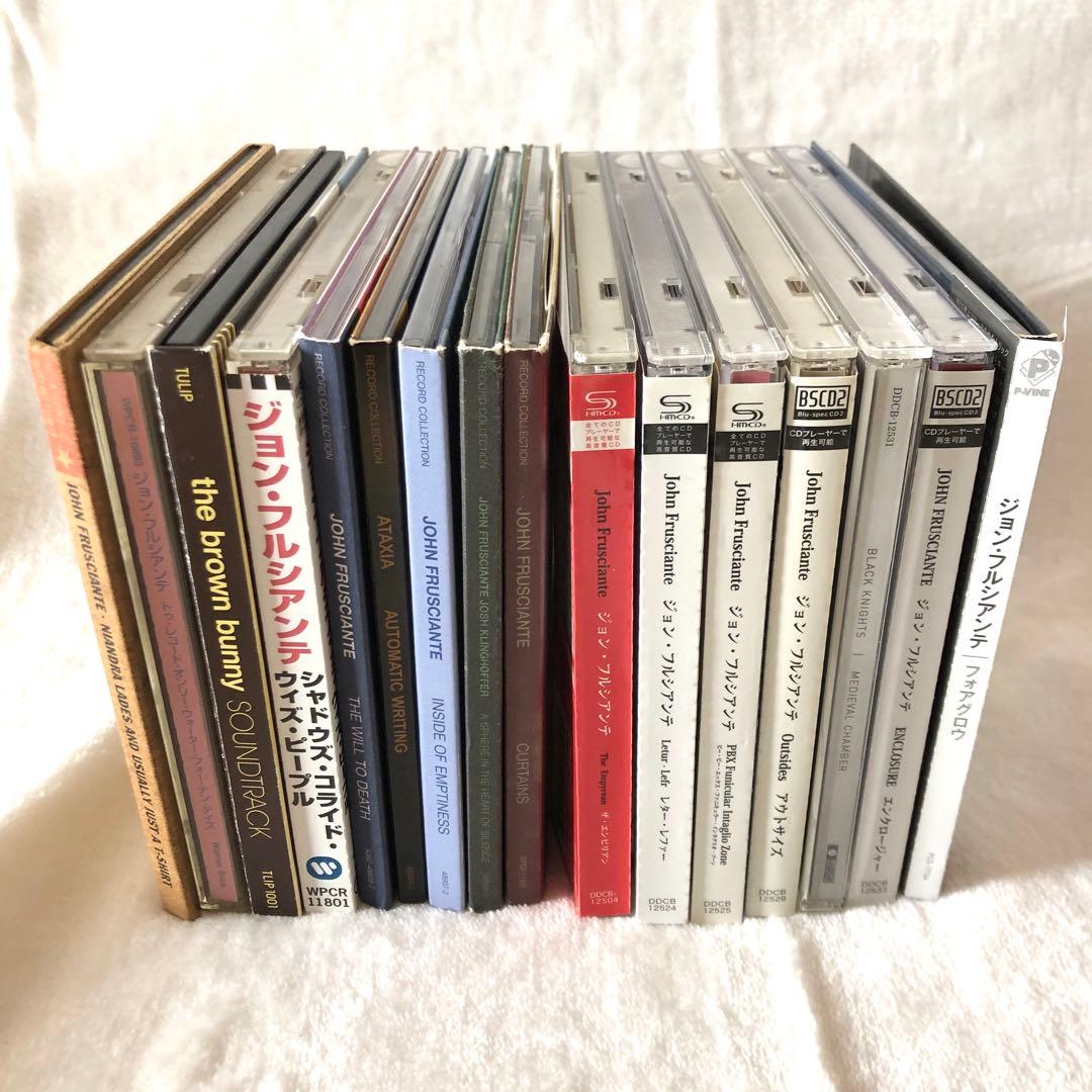 SHM-CD多数John Fruscianteジョンフルシアンテ関連16点セット