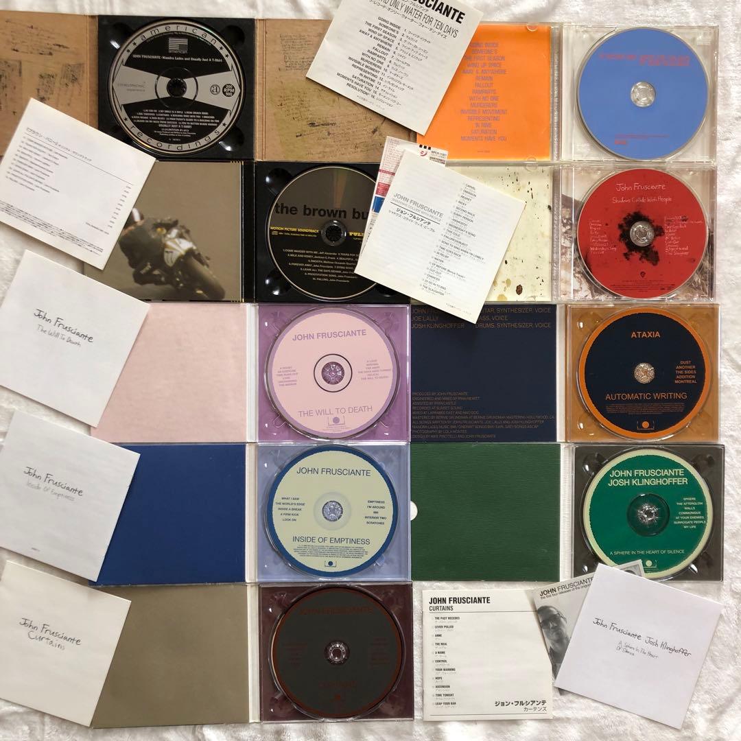SHM-CD多数John Fruscianteジョンフルシアンテ関連16点セット