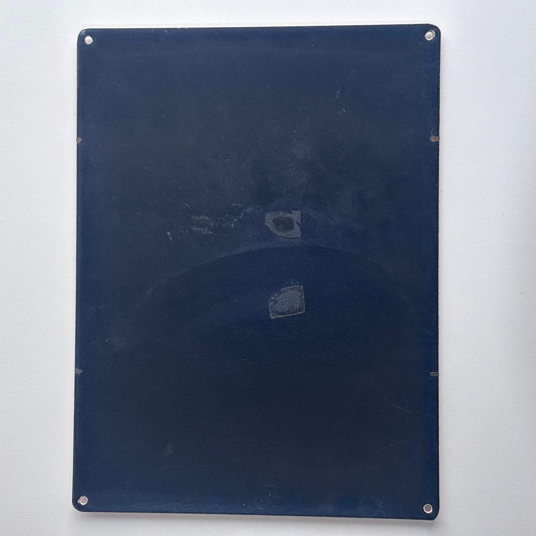 希少！入手困難品！イマン ダイアナローズ ホーロー サインプレート