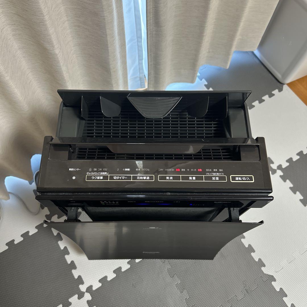 Panasonic ナノイーX 空気清浄機　木目 F-VC70XR パナ