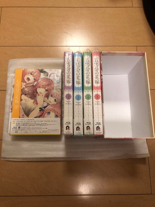 五等分の花嫁　1期　2期　Blu-ray 新品未開封品　特典　収納BOX
