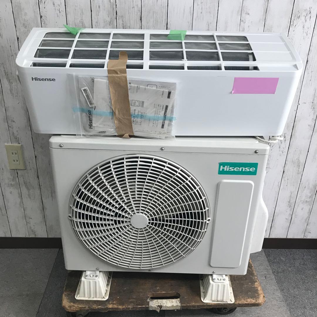 【美品】Hisense エアコン HA-S22DE9-W 6畳用 2021年 K