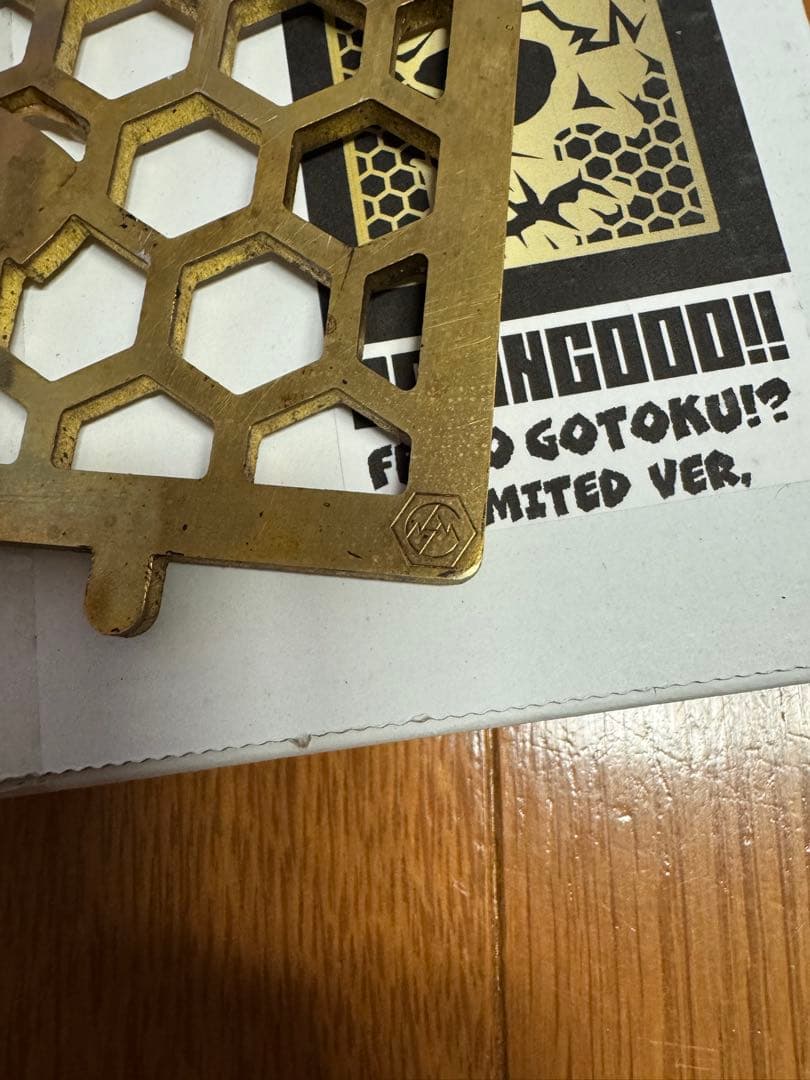 【最終価格】DAMNGOOD!GARAGE FB NO GOTOKU真鍮 VER