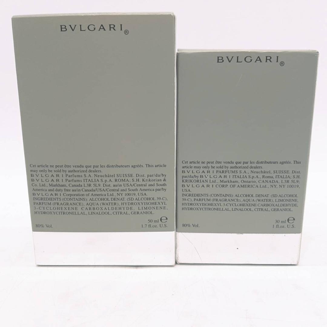 未使用 BVLGARI ブルガリ プールオム 50ml 30ml セット