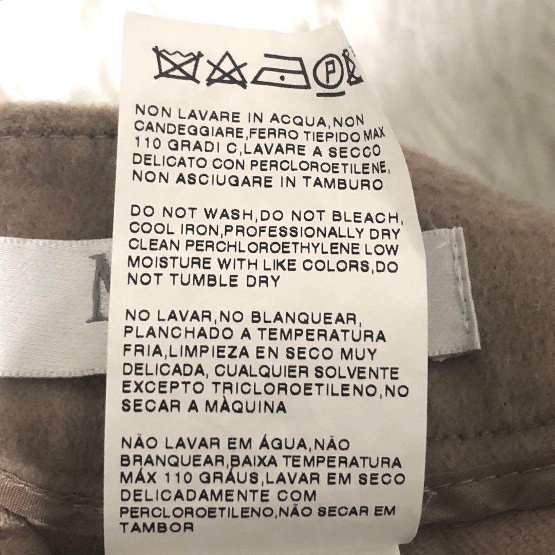 未使用級✨マックスマーラ　キャメル　センタープレスパンツ