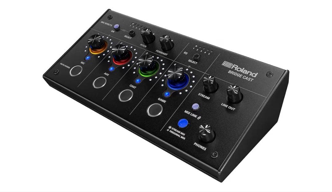 Roland ローランド ゲーミングミキサー BRIDGE CAST