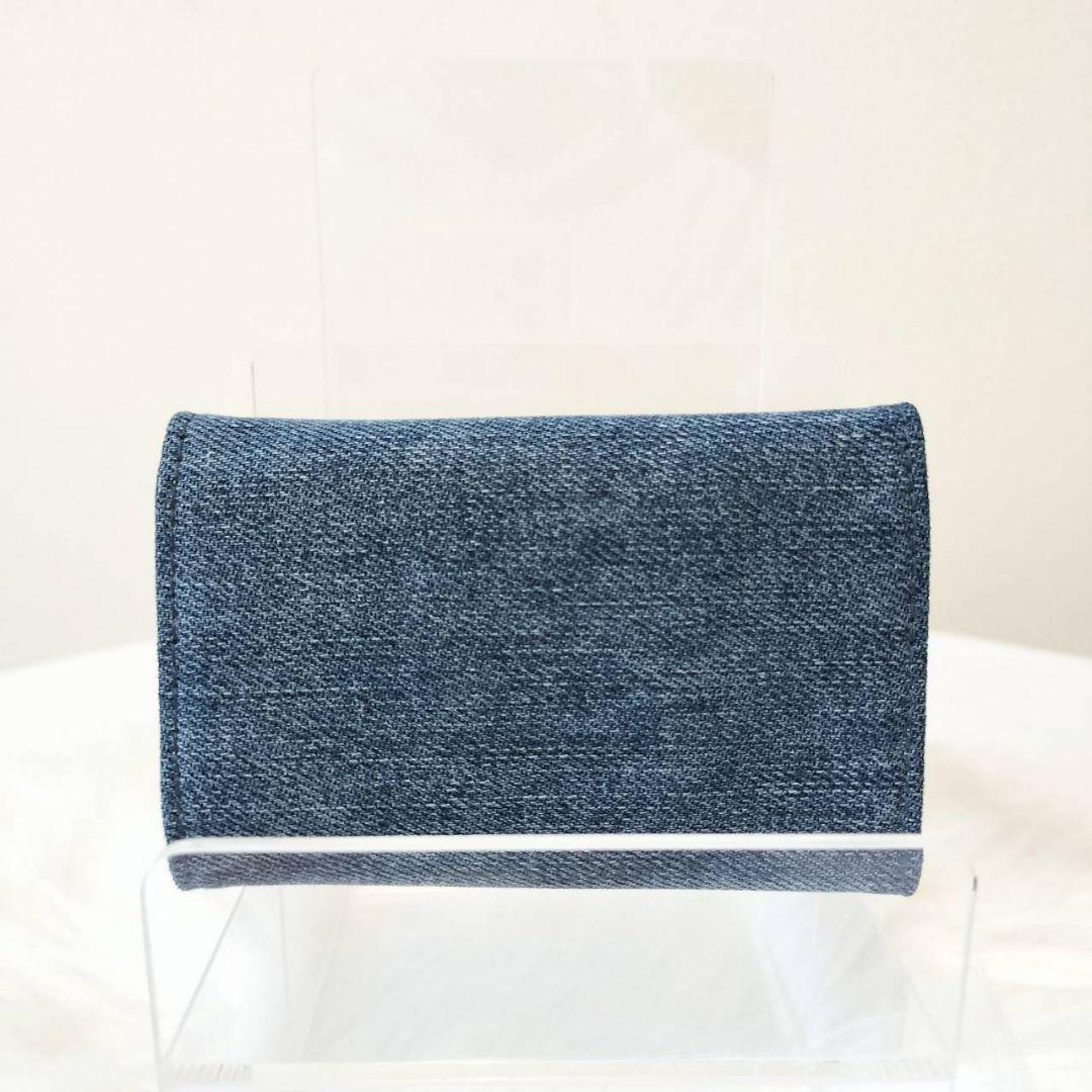 美品 diesel ディーゼル インダストリ デニム キーケース 6連 メンズ