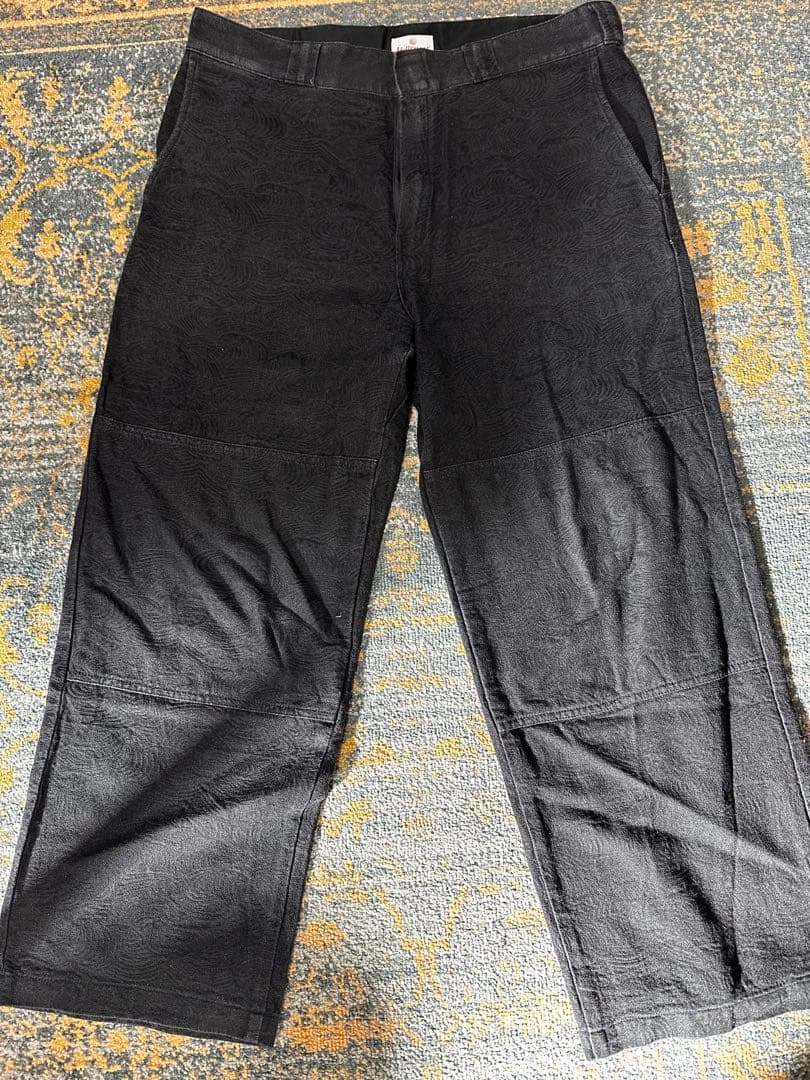 DICKIES × HELLRAZOR 波柄　WORK PANTS ミリタリー