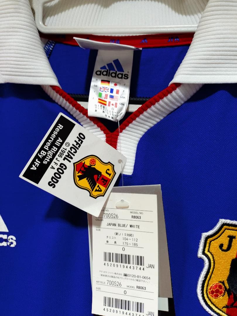 新品未使用品タグ付日本代表ユニフォームユニフォーム