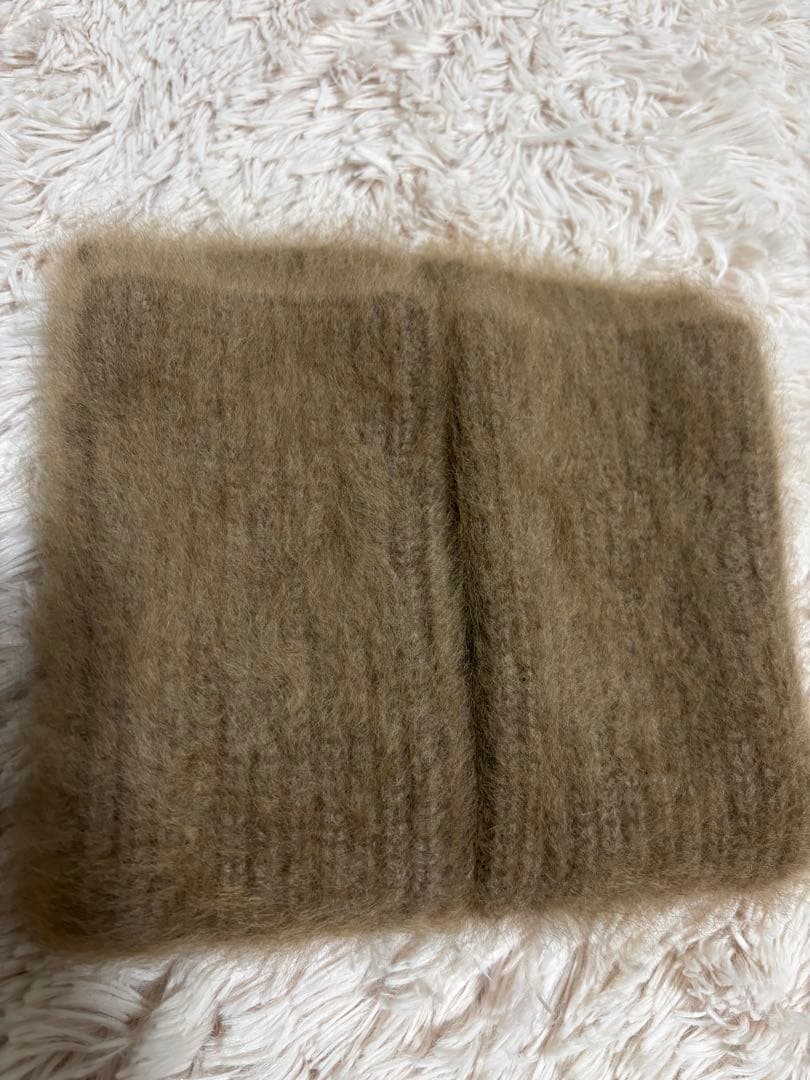Deuxieme Classe Fluffy Arm Warmer ベージュ