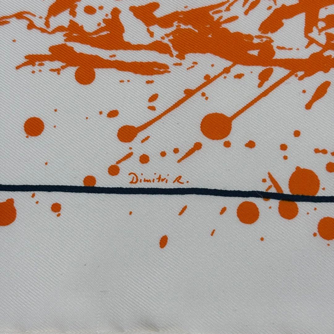 エルメス プチカレ ガウロッシュ 思いがけない馬 シルク ミニスカーフ