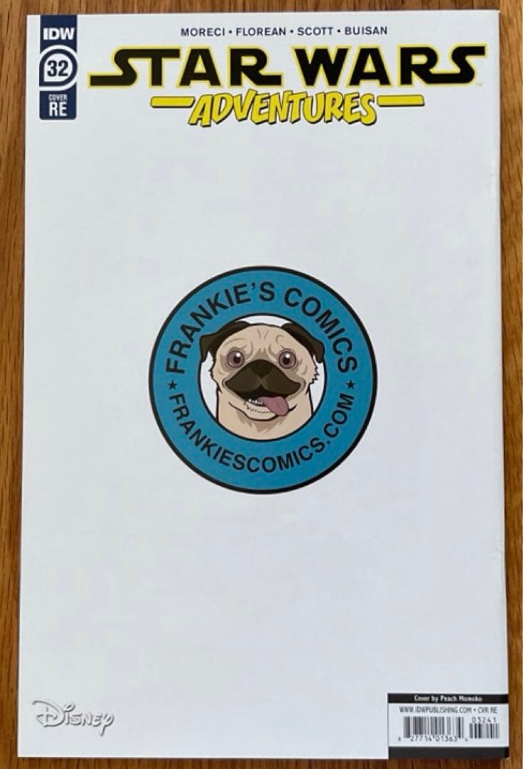 スター・ウォーズ Adventures #32 桃桃子 レア表紙 アメコミリーフ