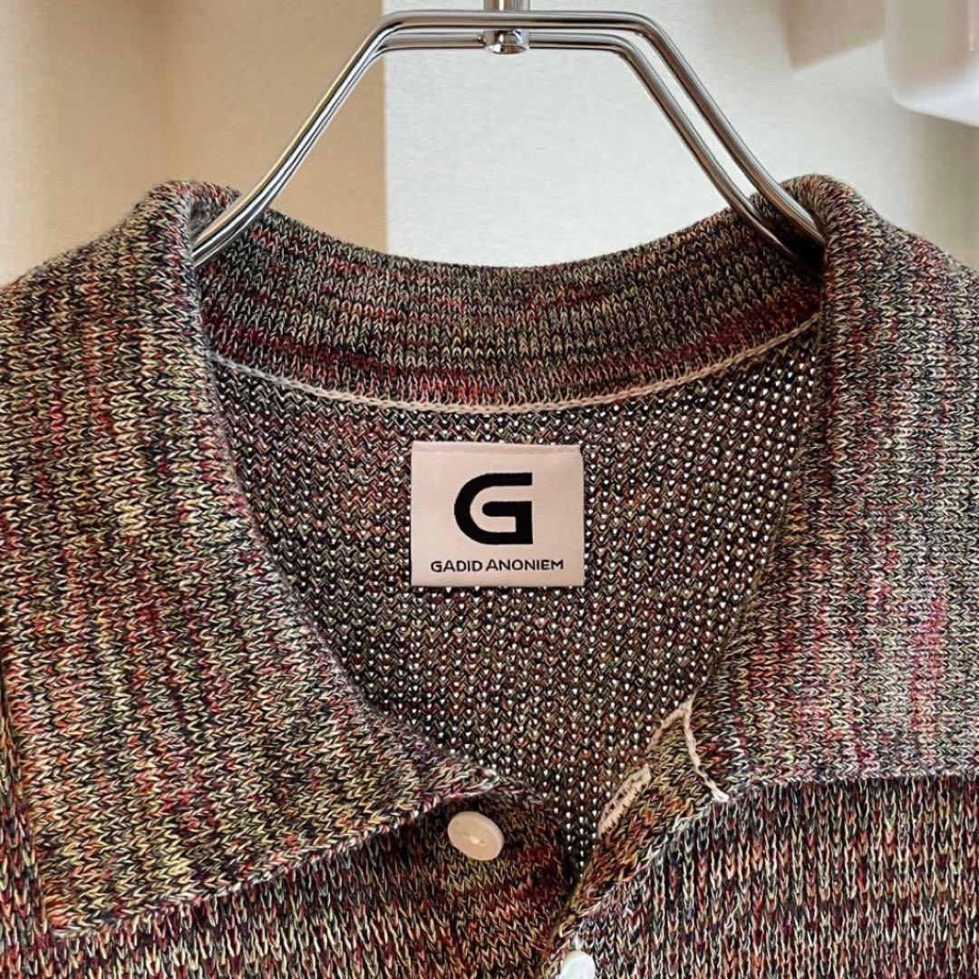 【今週まで】GADID ANONIEM LUCY MULTI ニットポロ 00s
