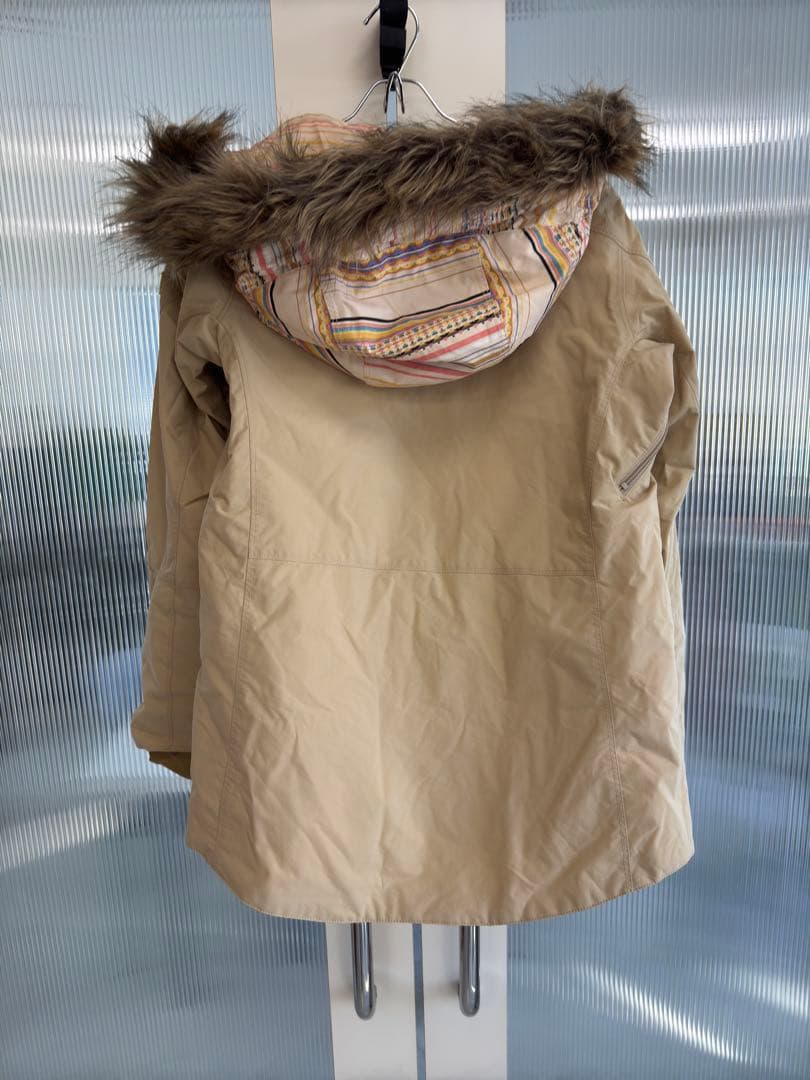 バートン　ベージュファー付きジャケット　サイズs