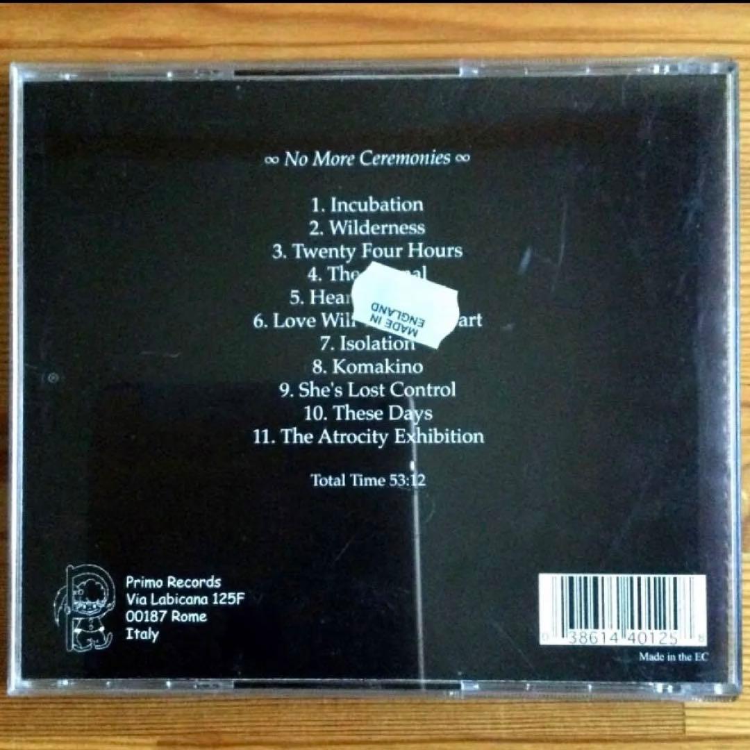 洋楽 Joy Division / No More Ceremonies
