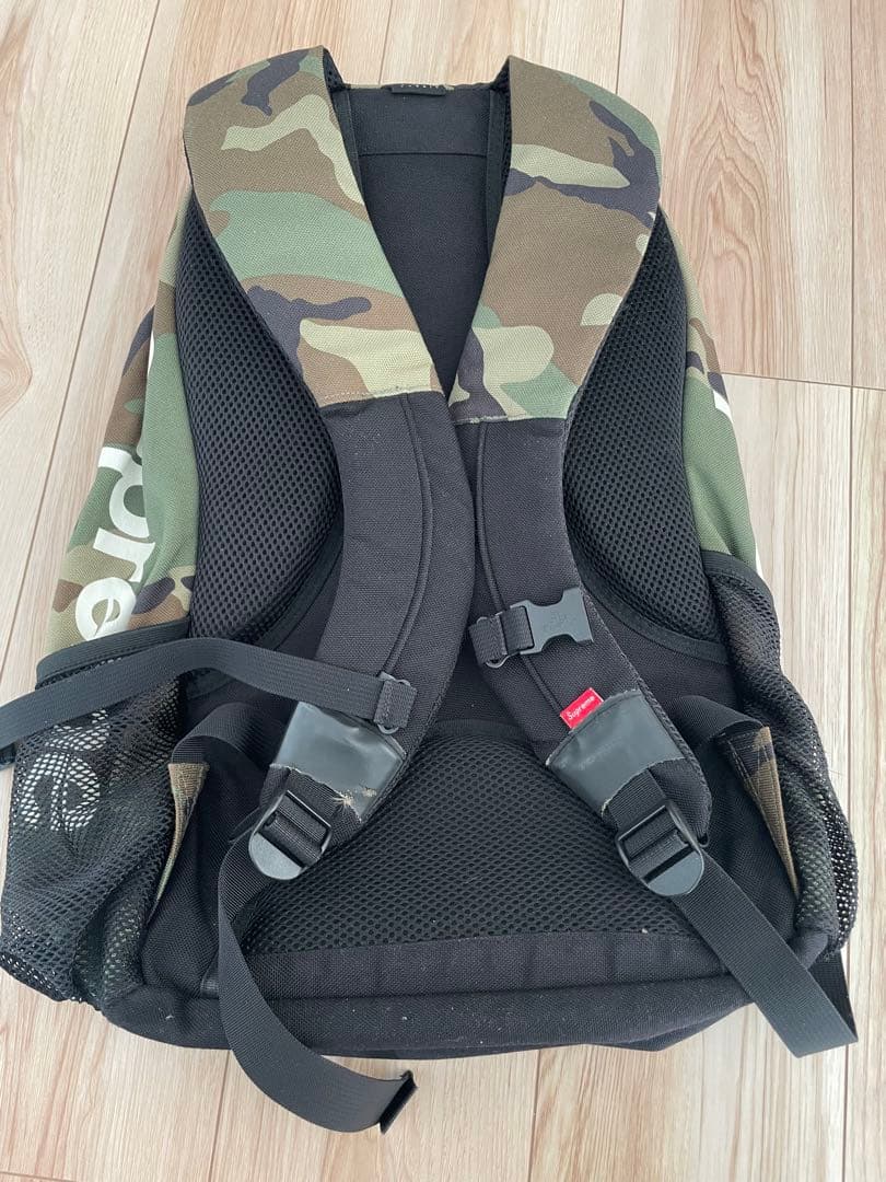Supreme迷彩 14ss バックパック