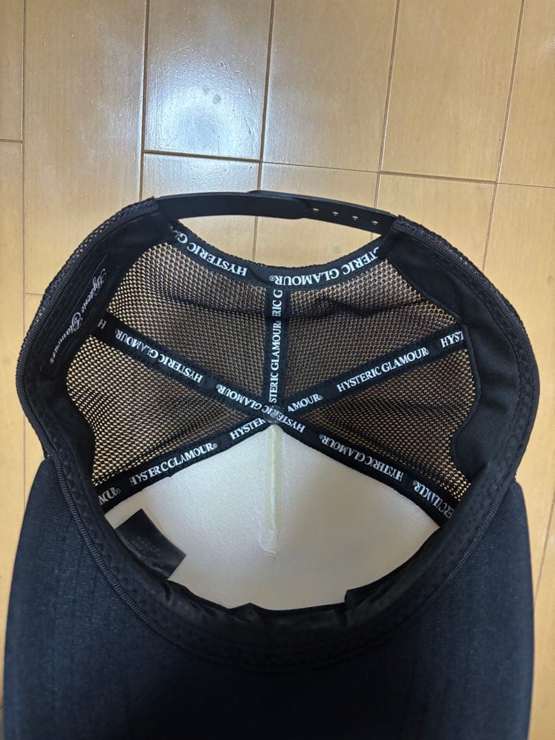 hysteric glamour スタッズ付きメッシュキャップ
