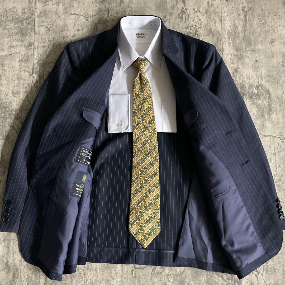 未使用級 DORMEL×Christian Dior シングルスーツセットアップ