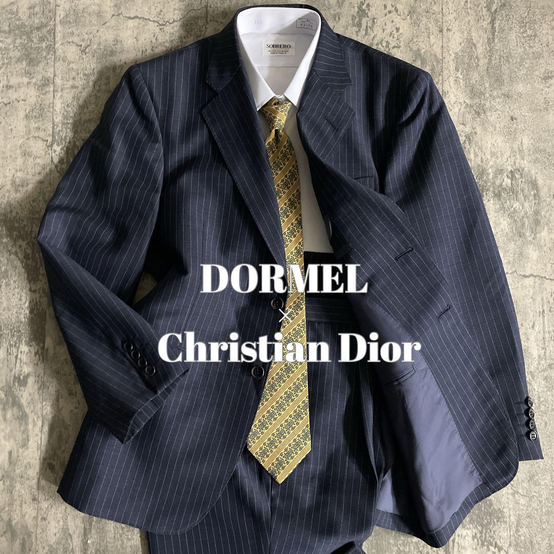 未使用級 DORMEL×Christian Dior シングルスーツセットアップ