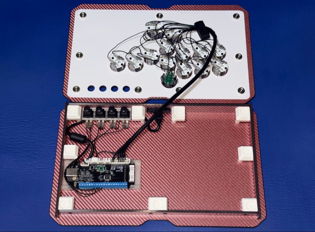 PUNK WORKSHOP MINI BOX CARBON レバーレスPS5対応