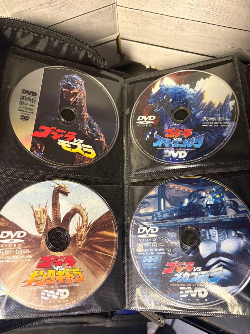ゴジラ　DVD 大量まとめて　38枚