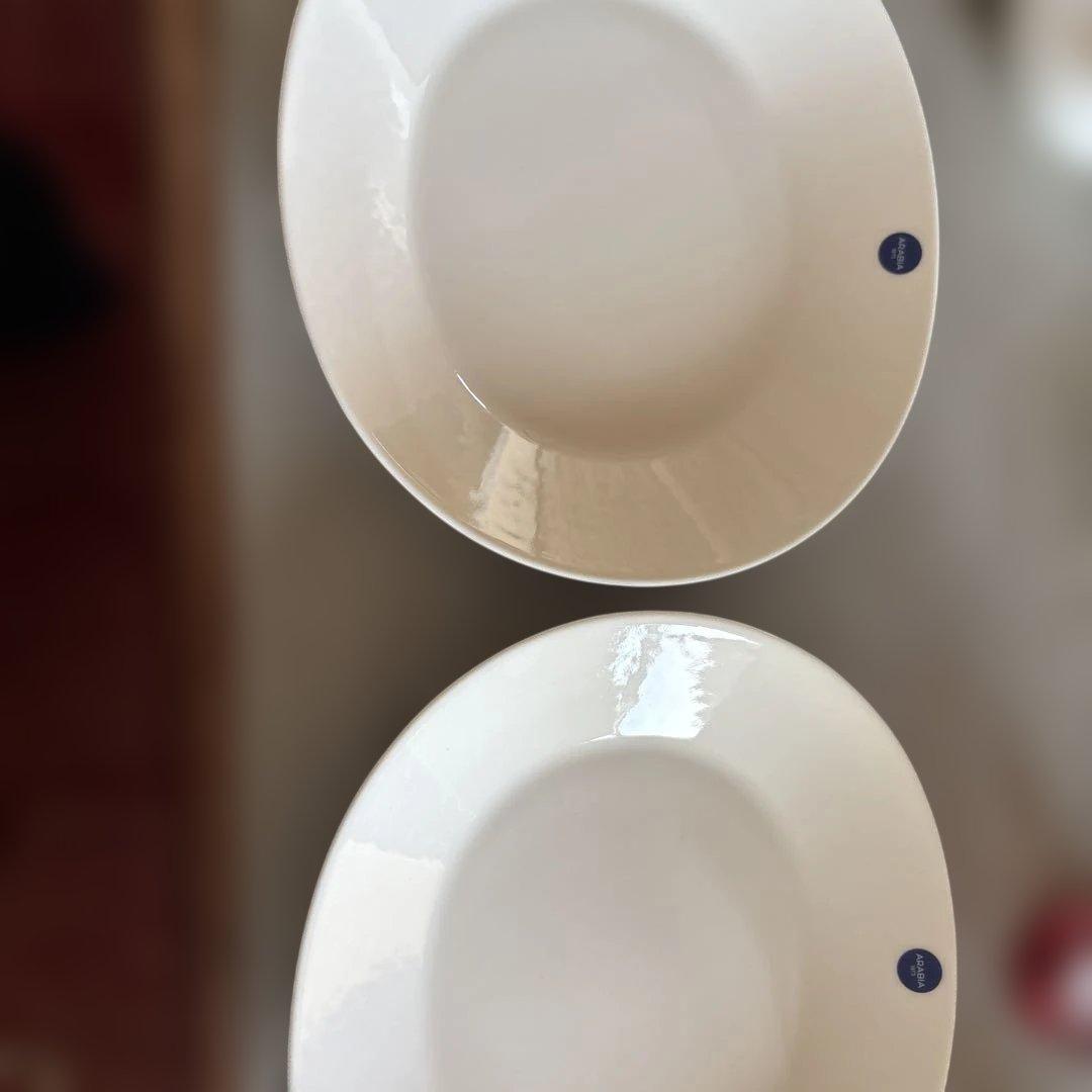 【新品未使用】ARABIA Eeva　オーバルプレート25cm