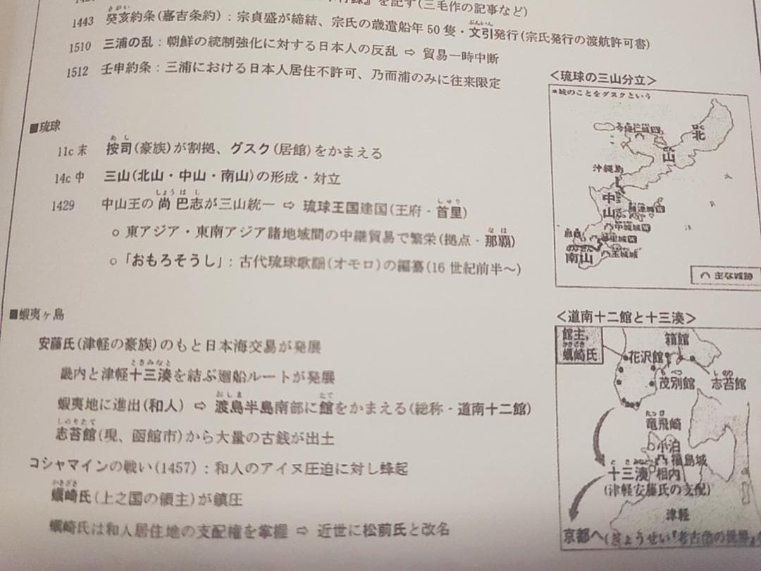 河合塾の坂本先生による上位クラス日本史講義プリント集セット　駿台　鉄緑会　社会