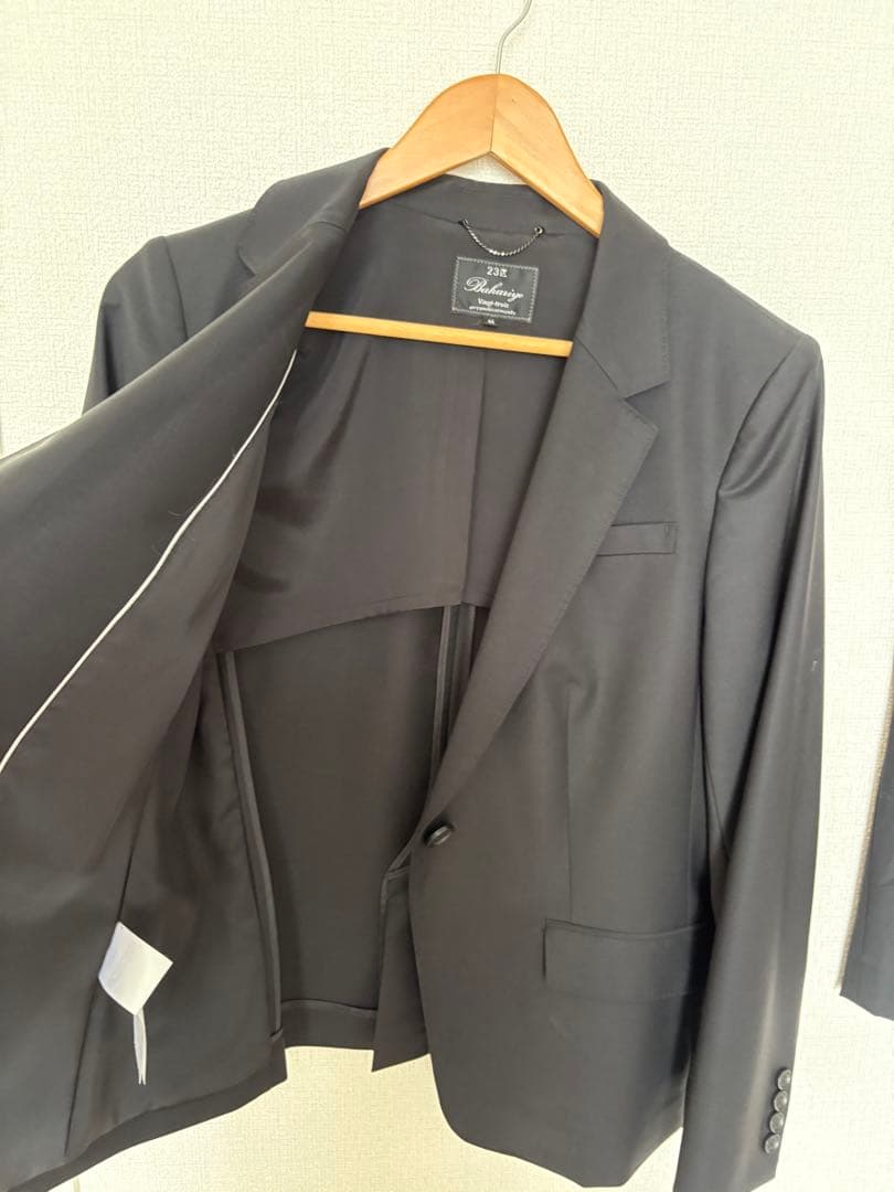 23区 ブラックスカートスーツ上下 セットアップ 大きいサイズ