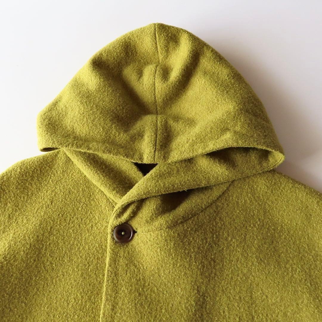 nume ヌメ 起毛ソフトウールフードコート 3 パラスパレス購入